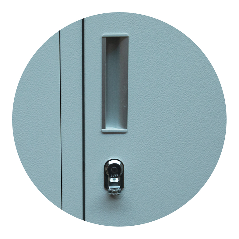 LOCKER 3 CUERPOS 6 CASILLEROS 6