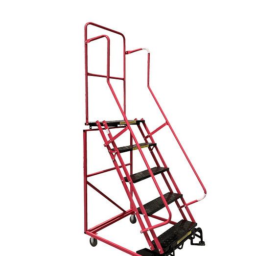 ESCALERA TIPO AVION ACERO 5 PELDAÑOS 1.2 MTS TECNOPLUS 1