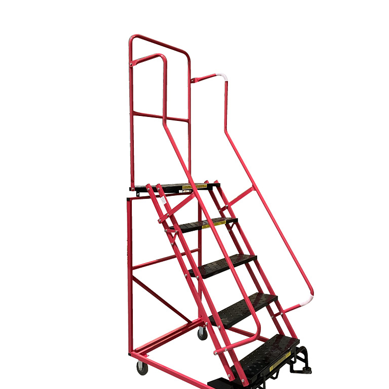 ESCALERA TIPO AVION ACERO 5 PELDAÑOS 1.2 MTS TECNOPLUS 1