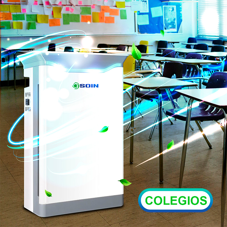 PURIFICADOR DE AIRE CON FILTRO HEPA Y REPUESTO GRATIS 6