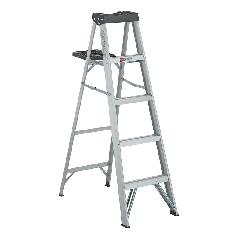 ESCALERA ALUMINIO TIJERA 5 PELDAÑOS 90 KG CUPRUM 1