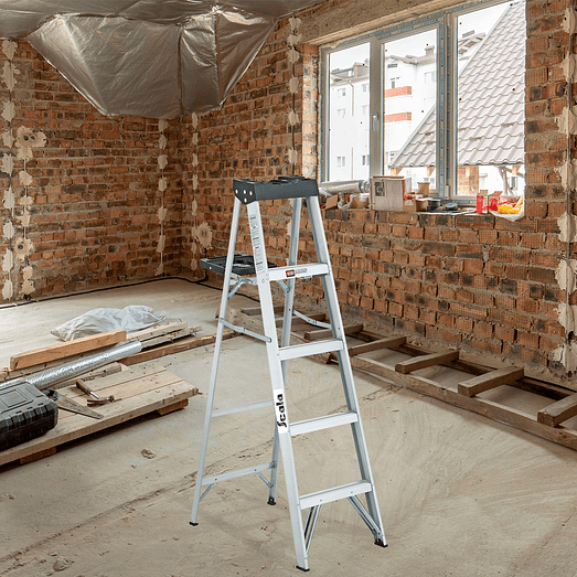 ESCALERA ALUMINIO TIJERA 5 PELDAÑOS 90 KG CUPRUM 3