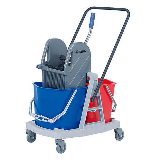 CARRO ESTRUJADOR DE 34 L DOBLE DEPOSITO SOIN 1