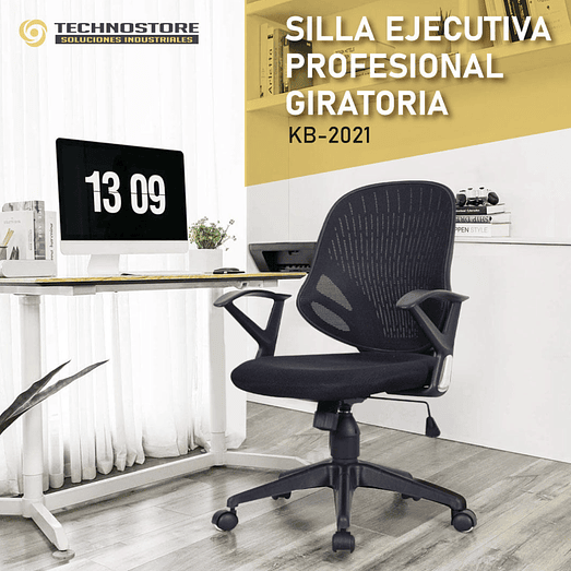 SILLA EJECUTIVA GIRATORIA PROFESIONAL NYLON 3