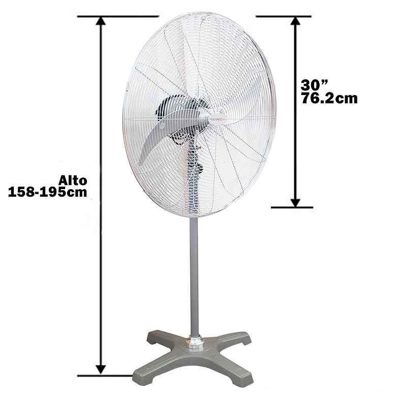 VENTILADOR DE PEDESTAL 30