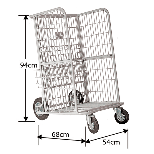 CARRO AL AUTO ACERO 4 RUEDAS 94 CM TECNOPLUS 2