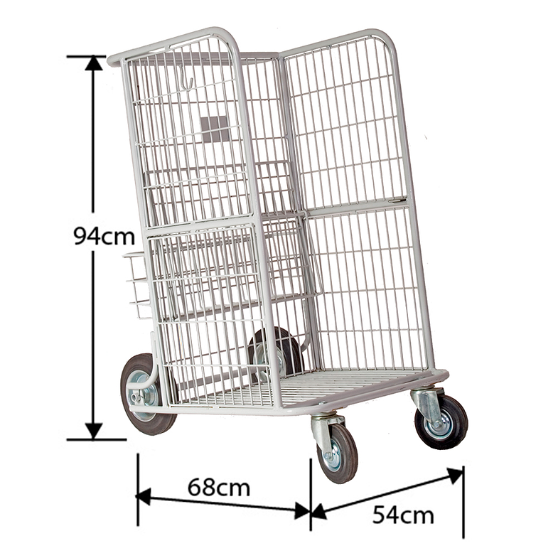 CARRO AL AUTO ACERO 4 RUEDAS 94 CM TECNOPLUS 2
