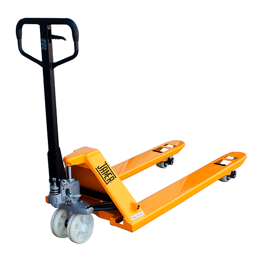 TRANSPALETA MANUAL 2500 KG. NYLON 550 MM TECNOPLUS 1