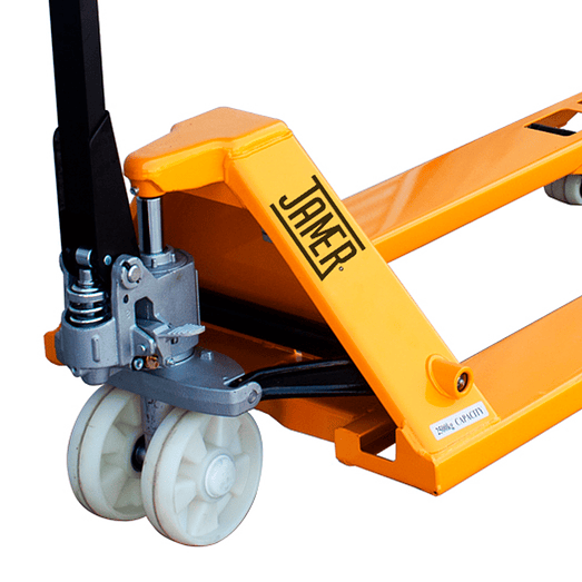 TRANSPALETA MANUAL 2500 KG. NYLON 685 MM TECNOPLUS 3