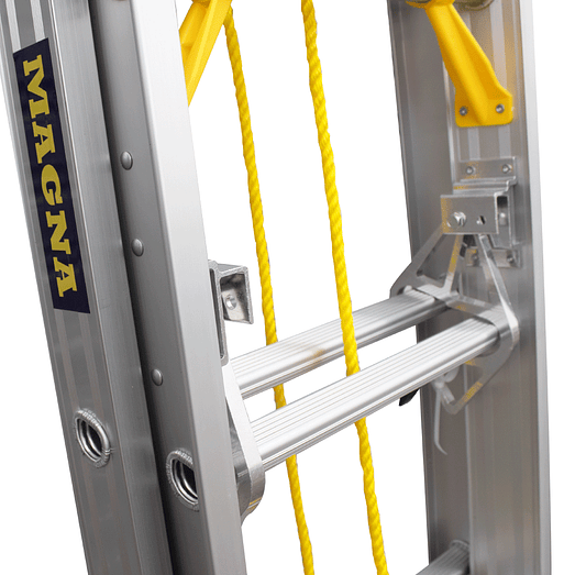 ESCALERA TELESCOPICA ALUMINIO 28 PELDAÑOS 150 KG MAGNA 4