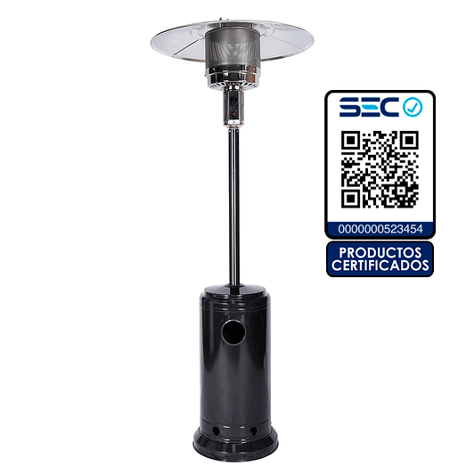 ESTUFA DE PATIO EXTERIOR SOMBRERO 13 KW 1