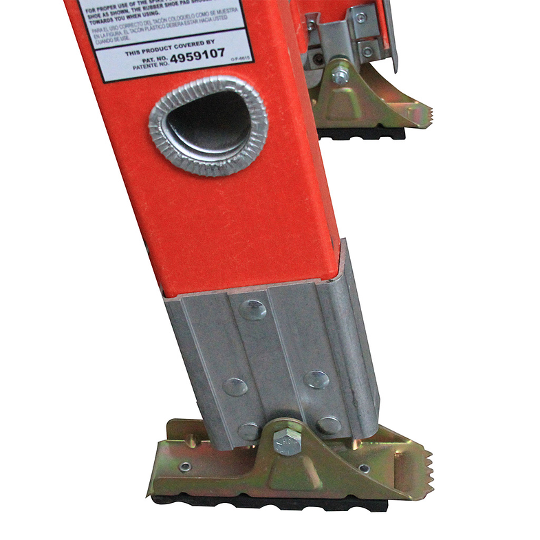 ESCALERA FIBRA VIDRIO RECTA 2.44 M CUPRUM 4