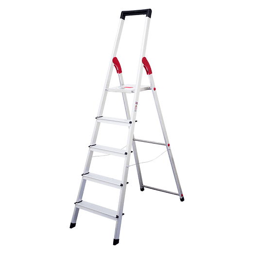 ESCALERA ALUMINIO TIJERA 5 PELDAÑOS MAGNA 1