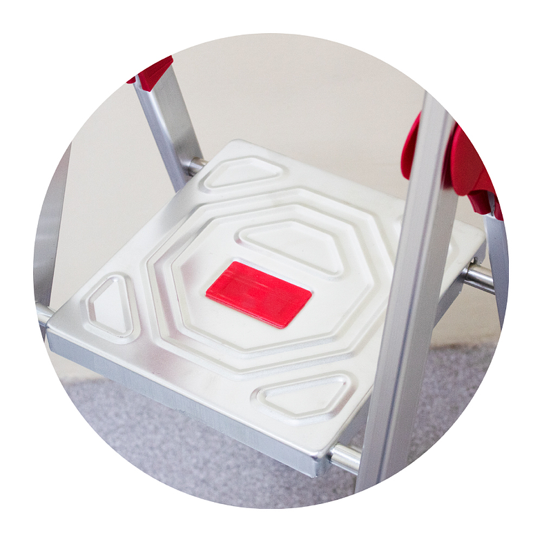 ESCALERA ALUMINIO TIJERA 5 PELDAÑOS MAGNA 3