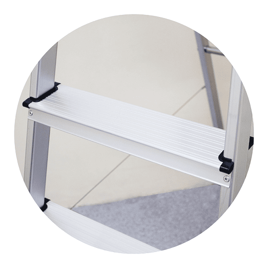 ESCALERA ALUMINIO TIJERA 6 PELDAÑOS MAGNA 4