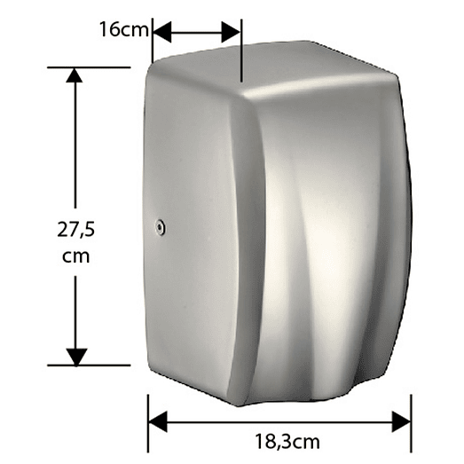 SECADOR DE MANOS DE ALTA VELOCIDAD 1000W 2