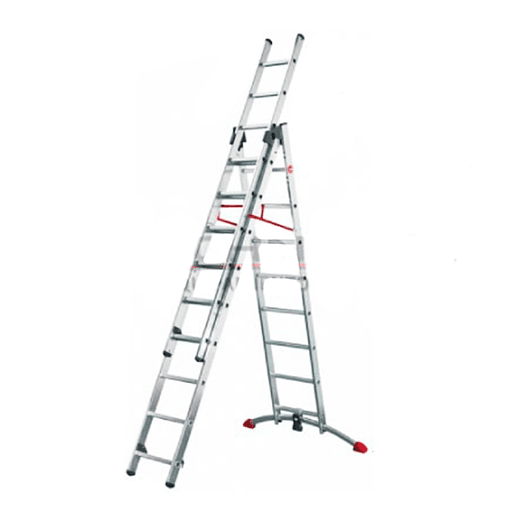 ESCALERA ALUMINIO TIJERA TELESCOPICA 3X9 ProfiLot 1