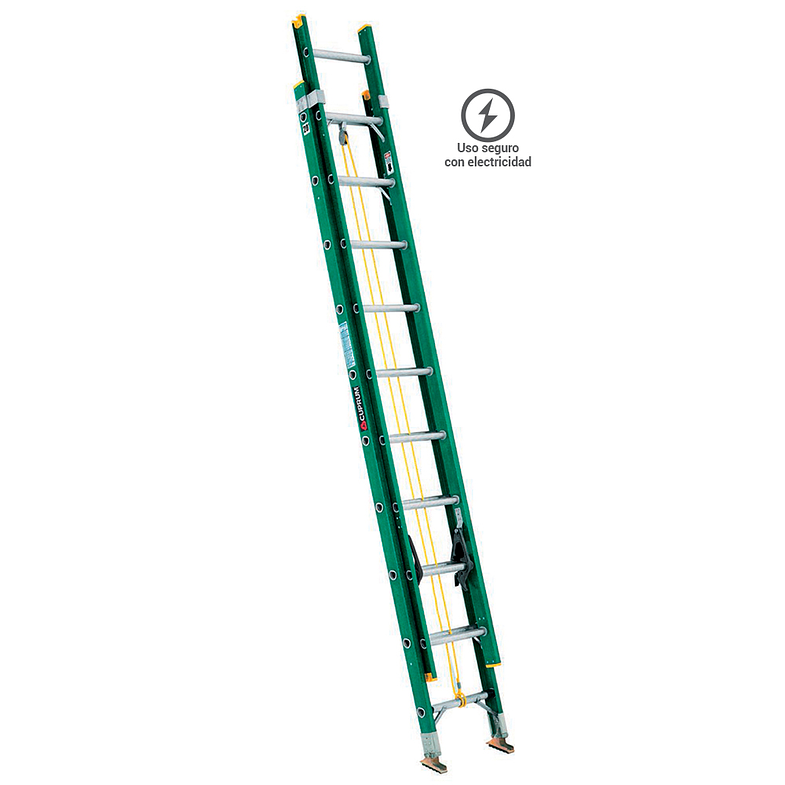 ESCALERA FIBRA VIDRIO TELESCOPICA 5.19 MTS CUPRUM 1
