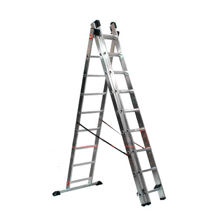 ESCALERA ALUMINIO TIJERA TELESCOPICA 3 X 2.54 M 1