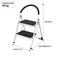 PISO ESCALERA PLEGABLE 2 PELDAÑOS MAGNA PLUS - Miniatura 2