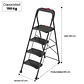 PISO ESCALERA PLEGABLE 4 PELDAÑOS LUXURY MAGNA PLUS - Miniatura 2