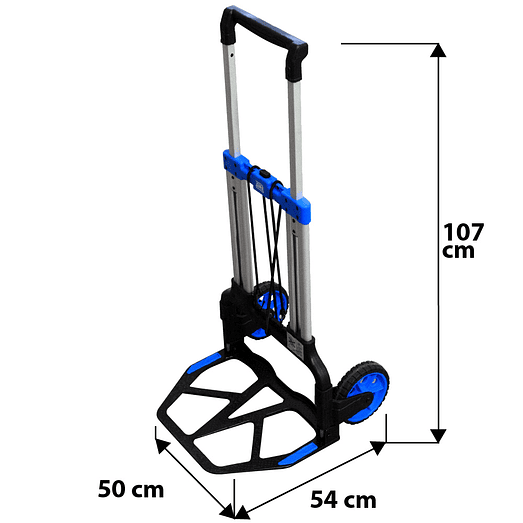 CARRO ALUMINIO PLEGABLE 125 KG 2
