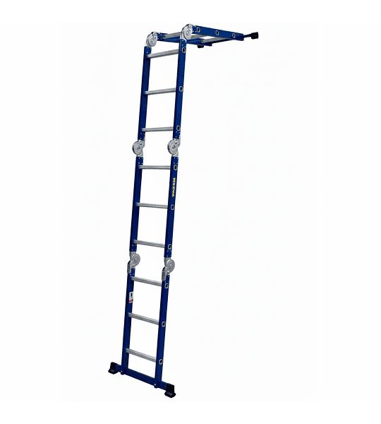 ESCALERA MULTIPROPÓSITO DE ACERO 12 PELDAÑOS