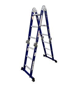 ESCALERA MULTIPROPÓSITO DE ACERO 12 PELDAÑOS