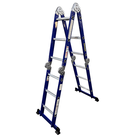 ESCALERA MULTIPROPÓSITO ARTICULADA ACERO 3.5 M 2