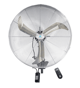 VENTILADOR INDUSTRIAL DE MURO 30” CON CONTROL REMOTO
