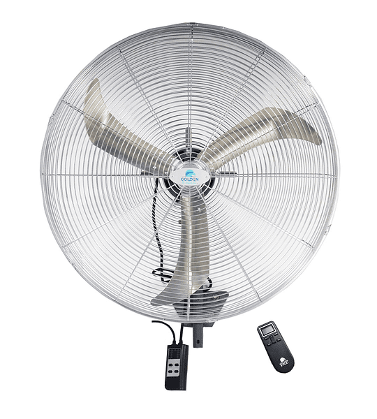 VENTILADOR INDUSTRIAL DE MURO 30” CON CONTROL REMOTO