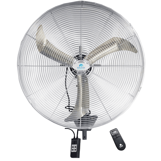 VENTILADOR INDUSTRIAL DE MURO 30” CON CONTROL REMOTO 1
