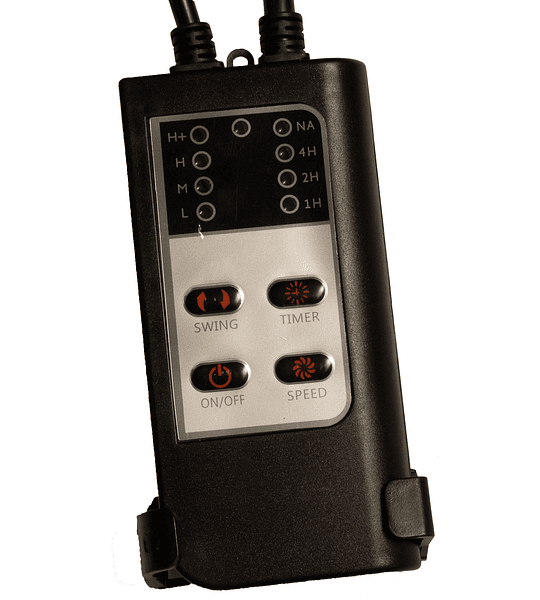 VENTILADOR INDUSTRIAL DE MURO 30” CON CONTROL REMOTO