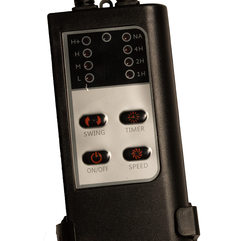 VENTILADOR INDUSTRIAL DE MURO 30” CON CONTROL REMOTO 3