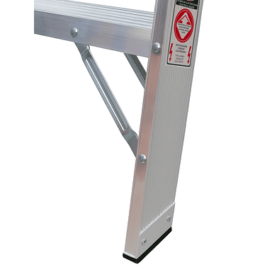 ESCALERA TIJERA ALUMINIO 4 PELDAÑOS