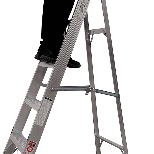 ESCALERA TIJERA ALUMINIO 5 PELDAÑOS 6