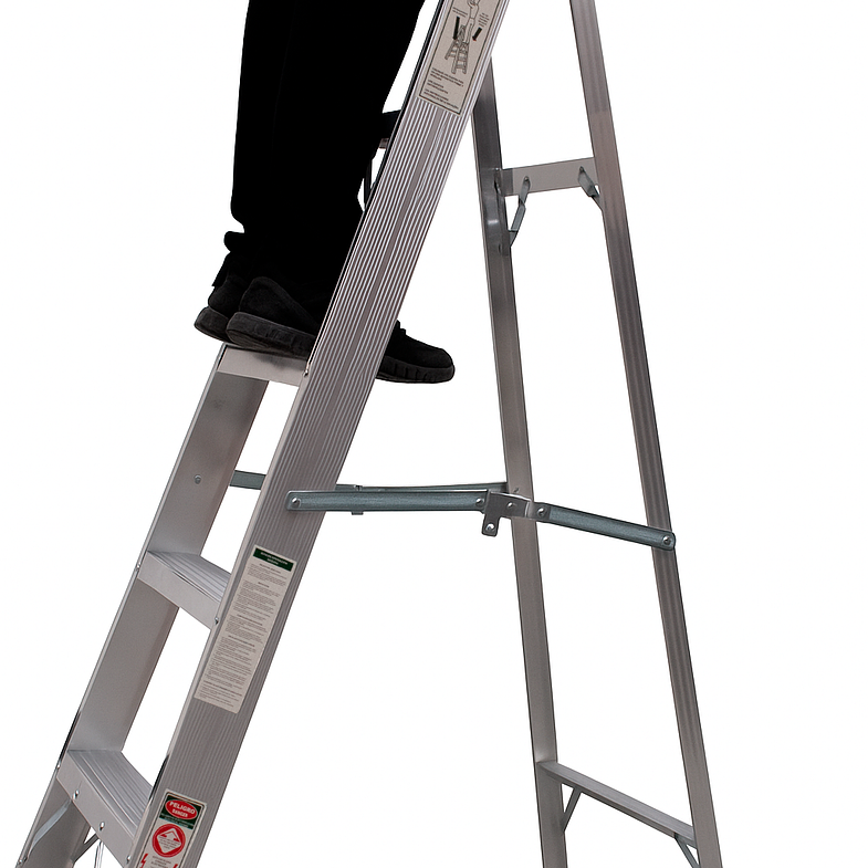 ESCALERA TIJERA ALUMINIO 5 PELDAÑOS 6