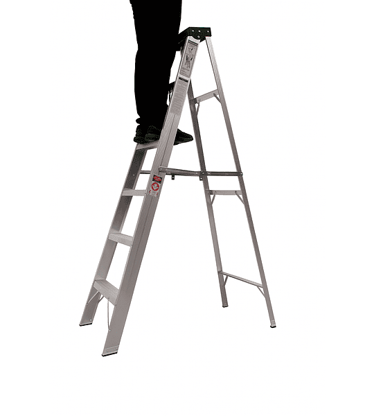 ESCALERA TIJERA ALUMINIO 6 PELDAÑOS