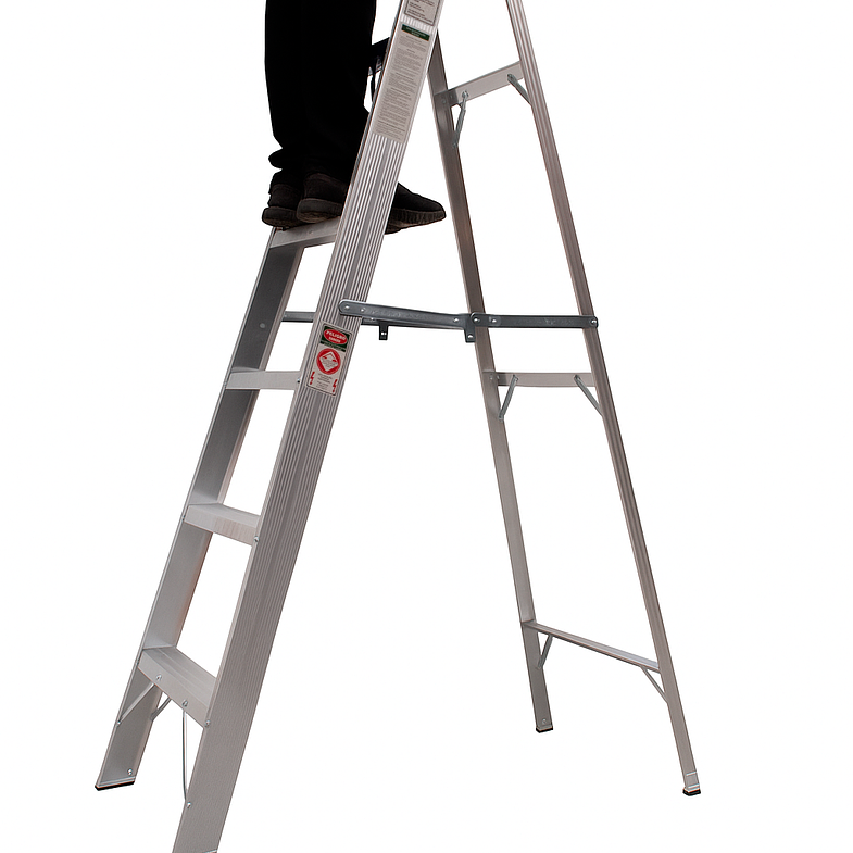 ESCALERA TIJERA ALUMINIO 6 PELDAÑOS 5