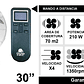 VENTILADOR INDUSTRIAL DE MURO 30” CON CONTROL REMOTO - Miniatura 6