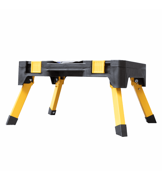 PLATAFORMA DE TRABAJO PLEGABLE CON CAJA DE HERRAMIENTAS