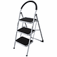 ESCALERA PLEGABLE DE ACERO CON 3 PELDAÑOS - 150 kg - Miniatura 1