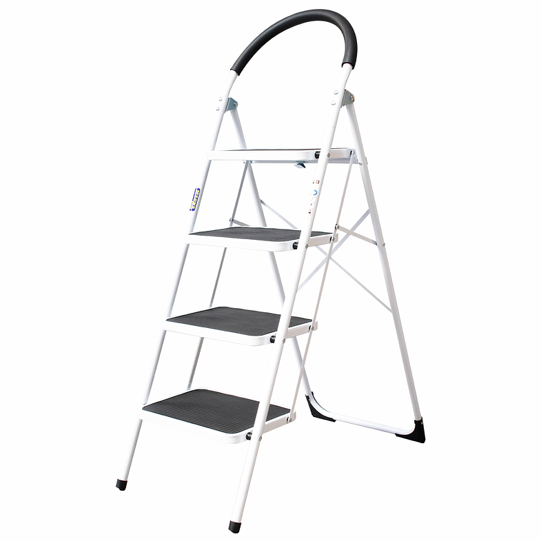 PISO ESCALERA PROFESIONAL ACERO 4 PELDAÑOS (150 KG) 1