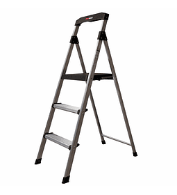 PISO ESCALERA INDUSTRIAL 3 NIVELES ALUMINIO REFORZADO