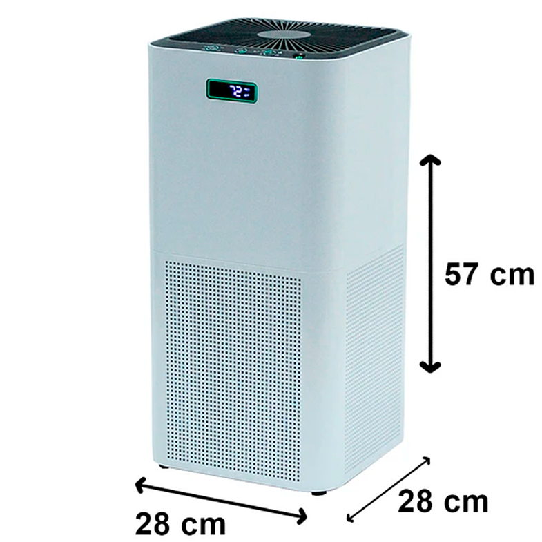 PURIFICADOR DE AIRE CON FILTRO HEPA Y REPUESTO GRATIS 2