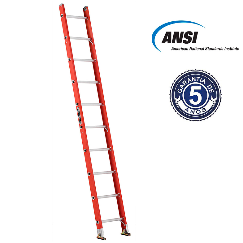 ESCALERA FIBRA VIDRIO RECTA 3.2 M CUPRUM 2