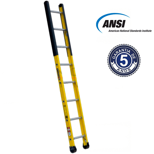 ESCALERA FIBRA VIDRIO PARA CAMARA CON PROTECTOR 10 PELDAÑOS CUPRUM 2