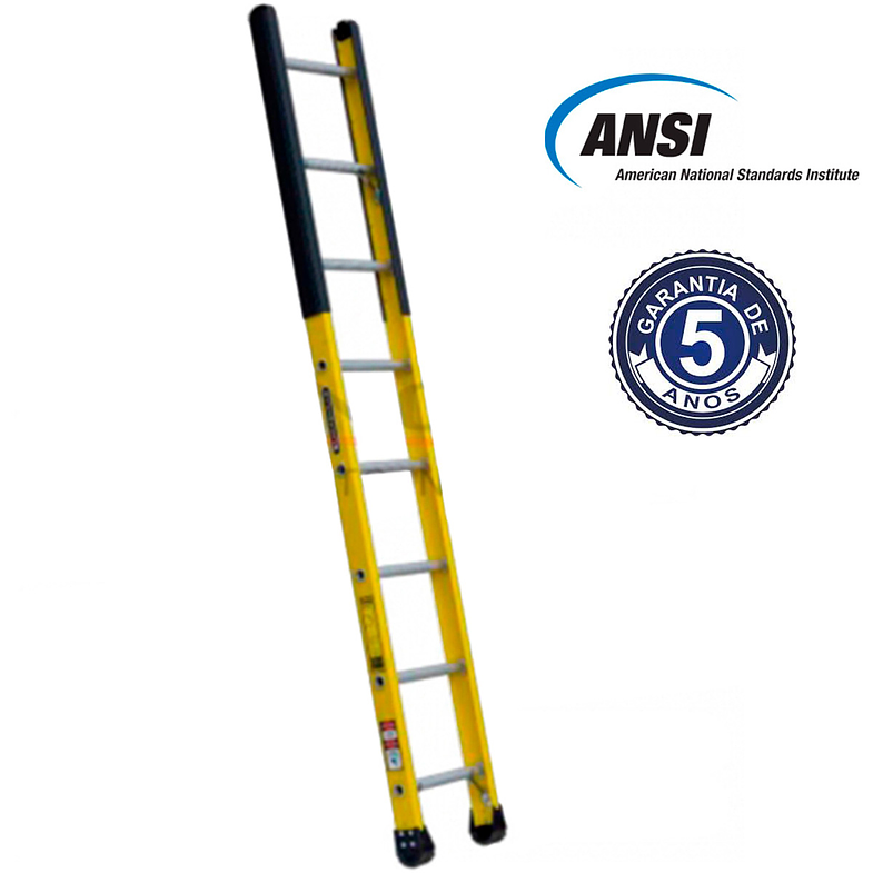 ESCALERA FIBRA VIDRIO PARA CAMARA CON PROTECTOR 10 PELDAÑOS CUPRUM 2