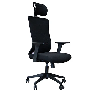 SILLA GERENCIAL ERGONÓMICA BASE NYLON