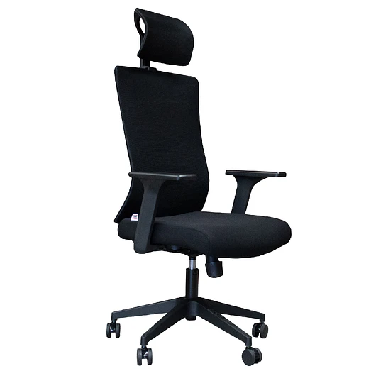 SILLA GERENCIAL ERGONÓMICA BASE NYLON 1